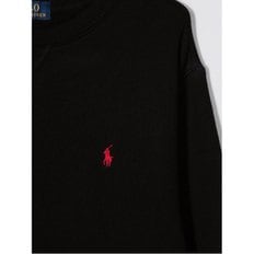 [해외배송] 랄프로렌 키즈 로고 맨투맨 323772102 004 POLO BLACK