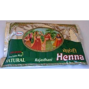 Ayur Rajasthani henna 헤나 파우더 200gm 4팩