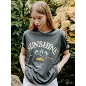 차콜 썬샤인 티셔츠 / CHARCOAL SUNSHINE T-SHIRT