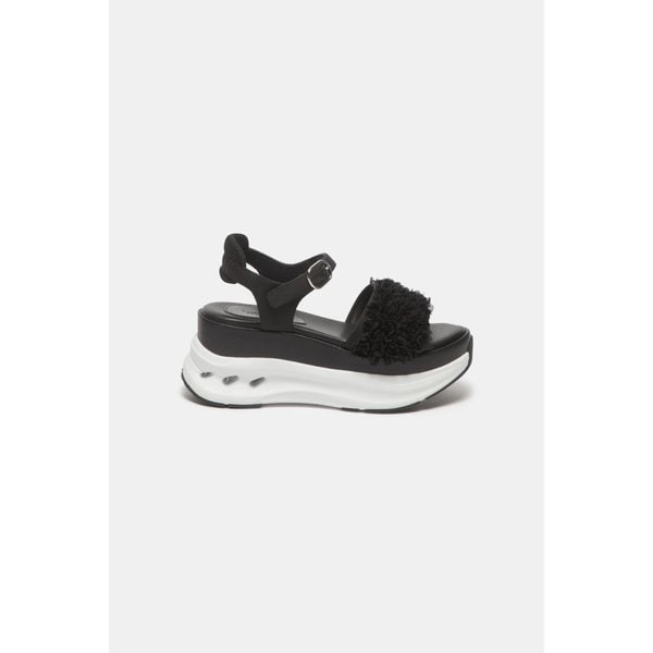 [여주점] Flower strap sandal(black) DG2AM25026BLK