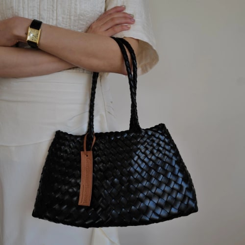 가드너바스켓 위빙 토트(숄더가능)백 Gardener Basket_Weaving Tote Bag