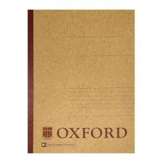 옥스포드노트 OXFORD 크라프트 B5 제본노트 7mm 50매 32줄 소프트커버 2.0 [유진스토어