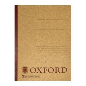 옥스포드노트 OXFORD 크라프트 B5 제본노트 7mm 50매 32줄 소프트커버 2.0 [유진스토어