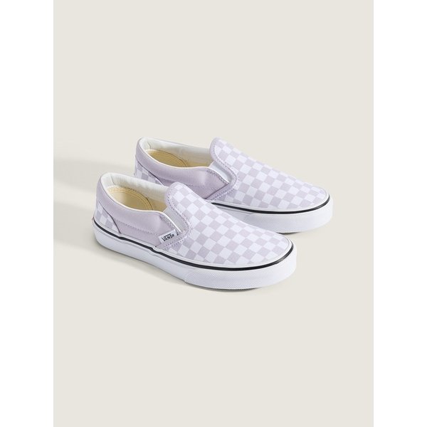 [반스 공식] 키즈 클래식 슬립온 컬러 띠어리 체커보드/ VN000D0JEMY1
