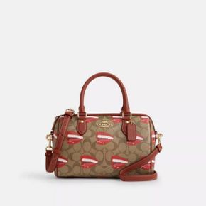 4680175 Coach Outlet X Tom Wesselmann Rowan Satchel In Signature Canvas