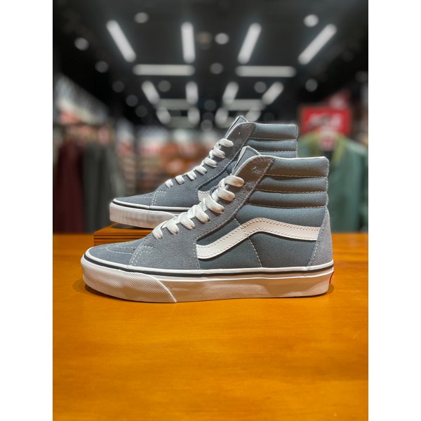 [시흥점] 남녀공용 스니커즈 스케이트 하이 컬러 띠어리 (블루)(VN000BW7RV2)