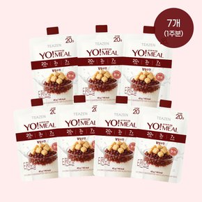 [본사 직영] 티젠 요밀 팥빙수맛 단백질 쉐이크 45g x 7개 (1주분)