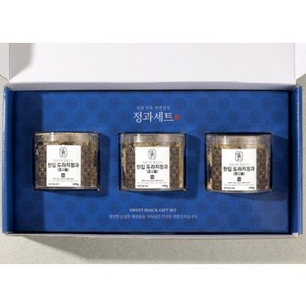  콩고물 도라지정과 수제 한과 선물세트 (소) 100g x 3ea