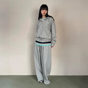 더블 와이드 커브 팬츠