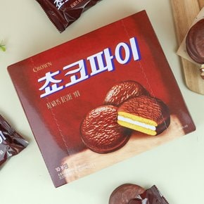 크라운 쵸코파이 350g