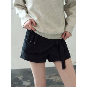 나폴레옹 벨티드 쇼츠 [BLACK]