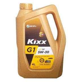 GS칼텍스 엔진오일(가솔린) Kixx G1 SP 5W-30_4/4L (WAF5401)