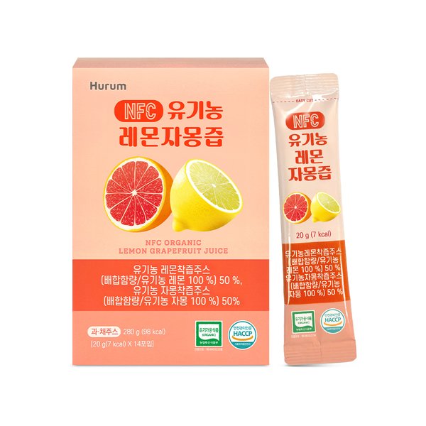 NFC 유기농 레몬자몽즙 (20g x 14포)
