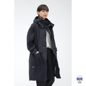 마가렛호웰 x 미즈노 여성 롱 코트 카키 네이비 BERGTECH NYLON POPLIN 5784217004