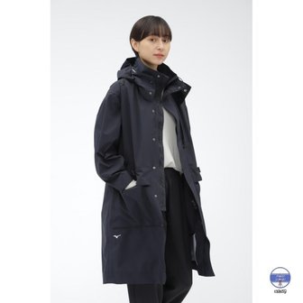  마가렛호웰 x 미즈노 여성 롱 코트 카키 네이비 BERGTECH NYLON POPLIN 5784217004