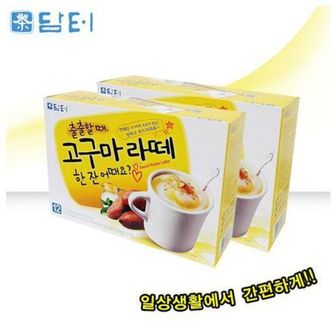 담터 고구마라떼 12T x 2개[28916864]