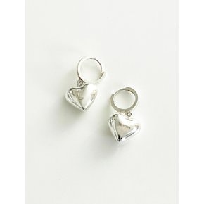 Silver Heart Earrings