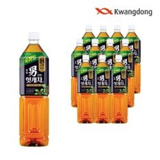 [무료배송] 광동 男 진한 헛개차 1.5L x 12pet(무/유라벨 랜덤)