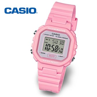 카시오 [정품] 카시오 어린이 전자 스포츠 아동 손목시계 LA-20WH-4A1
