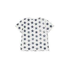 lotsyou_Bella vintage star tee White