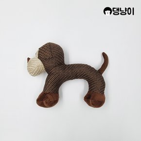 강아지 터그놀이 삑삑이 장난감 / 원숭이 푸들 코끼리