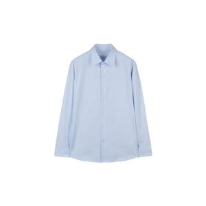리버클래시 LJS31189 블루 내로우 카라 슬림핏 셔츠