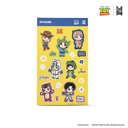Toy StoryㅣTinyTAN Sticker