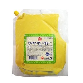 오뚜기 허니머스타드 드레싱-C(뚜껑팩)2kg2개 (W04B602)