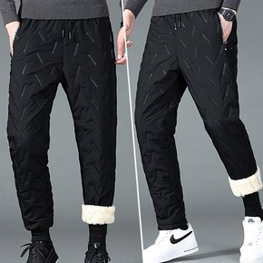양털패딩바지