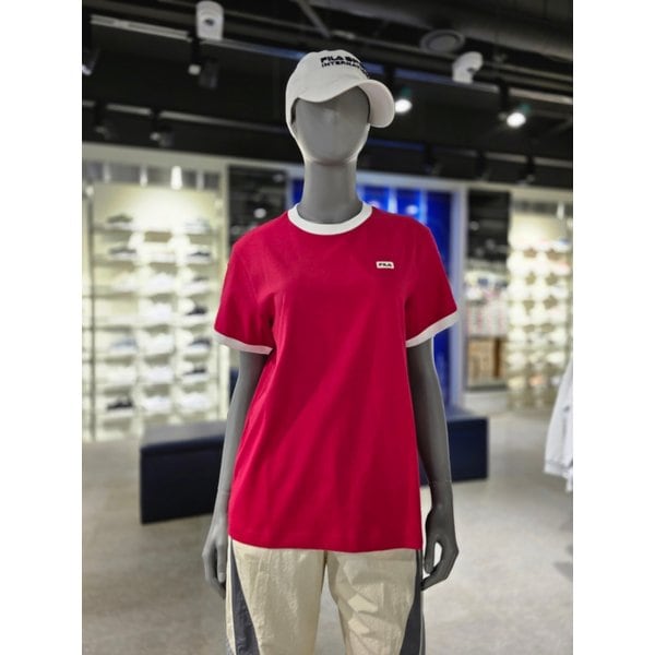 [파주점] 여성 에센셜 링거 반팔티셔츠(FS2RSG2152F-RED)
