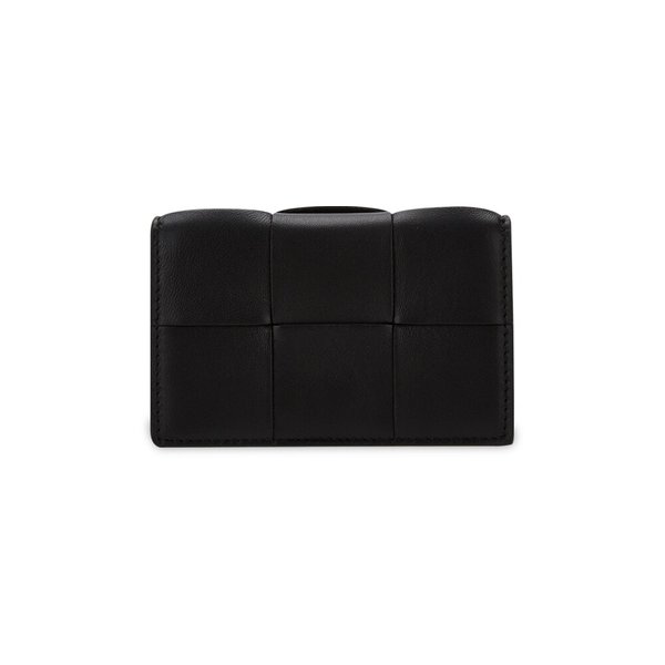 보테가베네타 여성 카세트 블랙 카드지갑 814644 VCQC4 8425