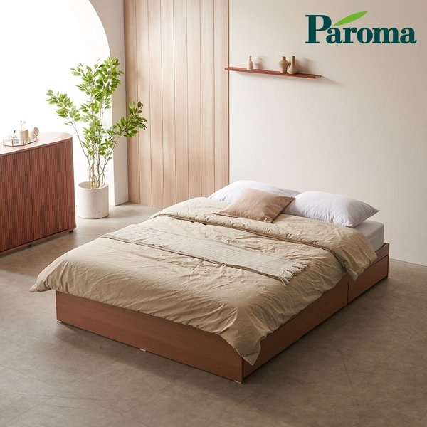 로리 아담 무헤드 수납 침대 프레임 Q RSG1047