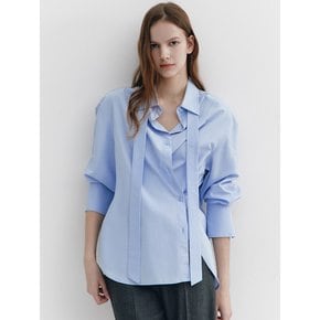 Tie Wrap Shirt BLUE