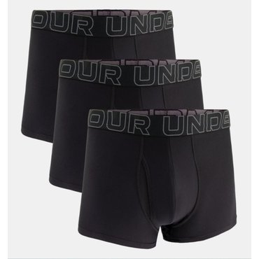언더아머 남자 속옷 1387418-001 퍼포먼스 Tech™ 테크 3인치 Boxerjock® 3팩 드로즈 언더웨어 팬티 STS