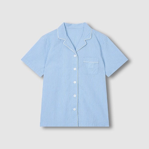 여 시어서커 5부 파자마 세트 J216201075054