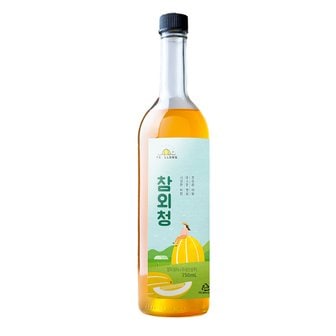  [옐롱] 성주 꿀 참외청 750ml x 2병