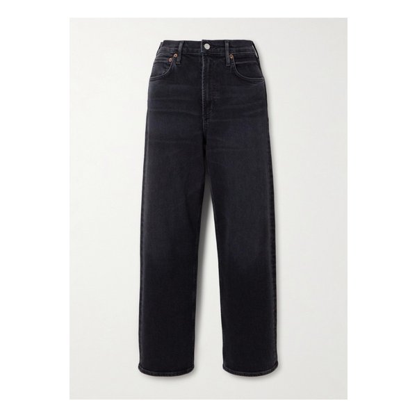 렌 하이라이즈 와이드 진 블랙 1647597346691661