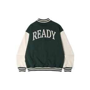 READY 스타디움 바시티 자켓 GREEN