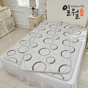 동그라미 카본 탄소 전기매트 / 카본매트 더블