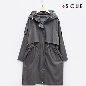 정상가:159,000원  스트링 후드넥 데일리 롱 야상 점퍼 (L3AUJV05)