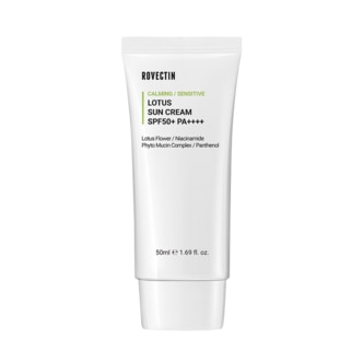 로벡틴 카밍 연꽃수 선크림 SPF50+ PA++++ 50ml (유기자차)