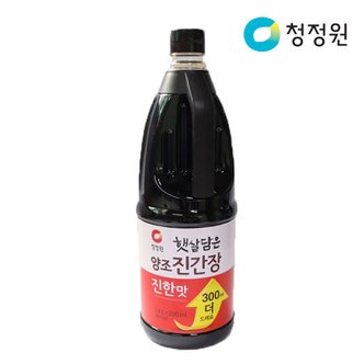  청정원 양조진간장 진한맛 1.4L+300ml x4개