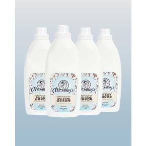 [마미스] 초 고 농 축 섬유유연제 1.05L x 4개 (베이비코튼향) (S42345355)
