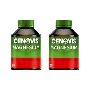 Cenovis Magnesium 세노비스 마그네슘 200정 2개