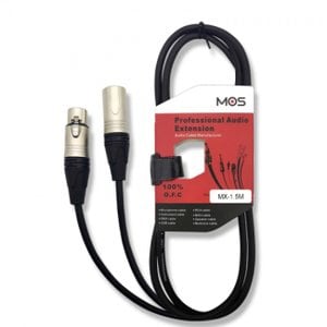  MOS MX-1.5M 캐논 암 - 캐논 수 XLR 마이크케이블 1.5M