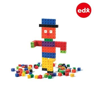 EDX 창의수학 링크멀티 큐브블록 100PCS (12010)