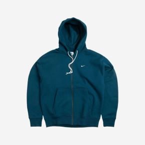 나이키 NRG 솔로 스우시 풀 집업 후드 발레리안 블루 - US/EU Nike NRG Solo Swoosh Full Zip Ho