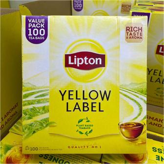  립톤 옐로우라벨 홍차 Lipton 100티백 200g