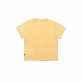 [공식](정상가 : 35,000원) 빅로고 아스킨 레귤러핏 반팔 티셔츠 키즈 YELLOW