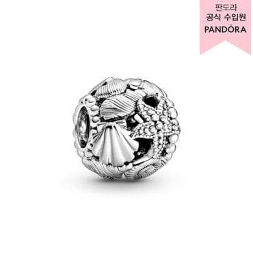 판도라 [백화점 보증서 제공]오픈웍 스타피쉬, 쉘스 & 하트 참 _798950C00